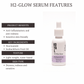 H2-Glow Face Serum With Niacinamide and Sea Buckthorn for Sensitive Skin and Dry Skin