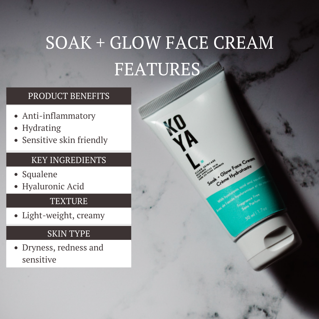 Soak + Glow Face Cream