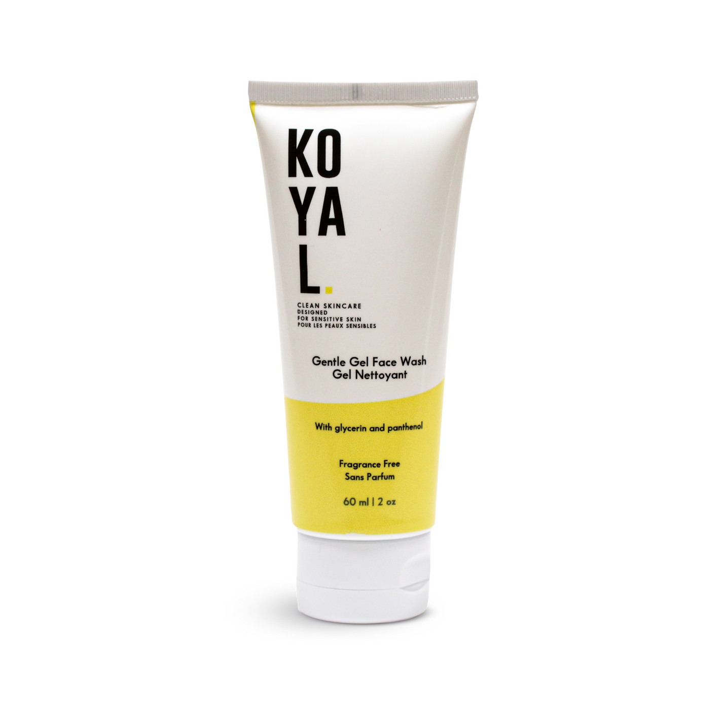Gentle Gel Face Wash for Sensitive Skin and Dry Skin Koyal Beauty